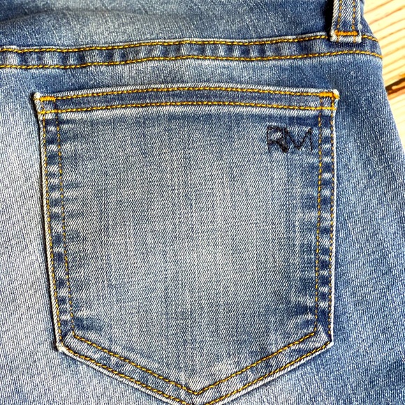 Rebecca Minkoff Jane distress skinny Jean size 28 - Picture 5 of 8
